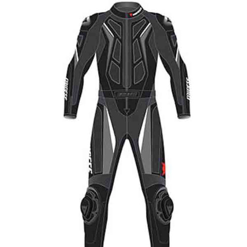 Lederkombi Dainese ASPIDE DIV Gr 52 *UPE 999,95 Farbe sw/grau